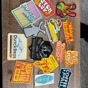 Dutch Bros sticker pack